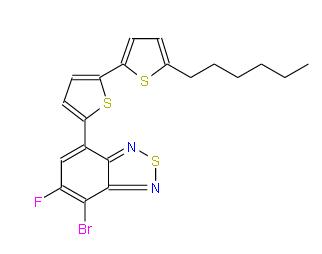 4-溴-5-氟-7-(5'-己基-[2,2'-联噻吩]-5-基)苯并[C][1,2,5]噻二唑 | 1402460-83-6 