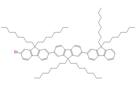 7-溴-9,9,9',9',9'',9''-六辛基-9H,9'H,9''H-2,2':7',2''-三联芴 | 409093-95-4 