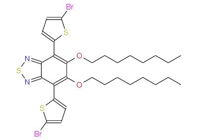 4,7 - 双(5 - 溴噻吩-2 - 基)-5,6 - 双(辛氧基)苯并并[C] [1,2,5]噻二唑 | 