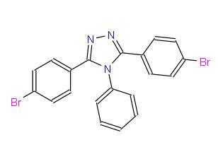 3,5-双(4-溴苯基)-4-苯基-4H-1,2,4-三唑 | 208124-25-8 