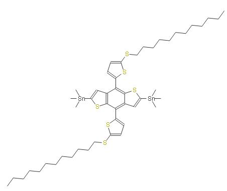 (4,8-双(5-(十二烷基硫基)噻吩基)苯并[1,2-B:4,5-B']二噻吩基)双(三甲基锡) | 1887135-97-8 