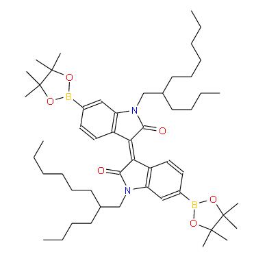  (E)-1,1-双(2-丁基辛基)-6,6-双(4,4,5,5-四甲基-1,3,2-二氧杂硼戊烷基)-异靛蓝 | 2227382-74-1 