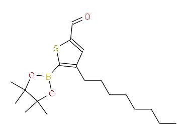 4-辛基-5-硼酸频哪醇酯噻吩-2-醛 | 2252154-26-8 