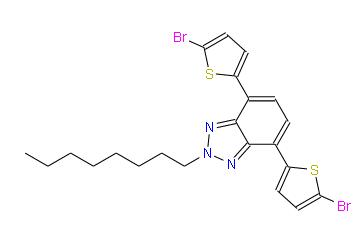 4,7-双(5-溴-2-噻吩基)-2-正辛基-2H-苯并三唑 | 1254062-41-3 
