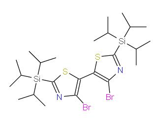 4,4'-二溴-2,2'-双(三异丙基硅烷基)-5,5'-联噻唑 | 1223559-98-5 