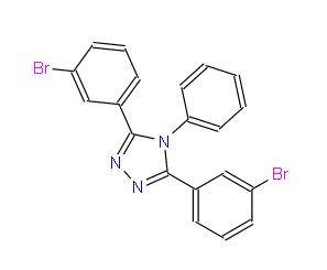 3,5-双(3-溴苯基)-4-苯基-4H-1,2,4-三唑 | 1198843-27-4 