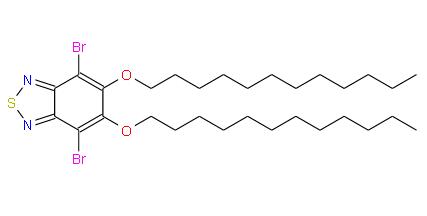 4,7-二溴-5,6-双(十二烷基氧代)-2,1,3-苯并噻二唑 | 1313876-00-4 