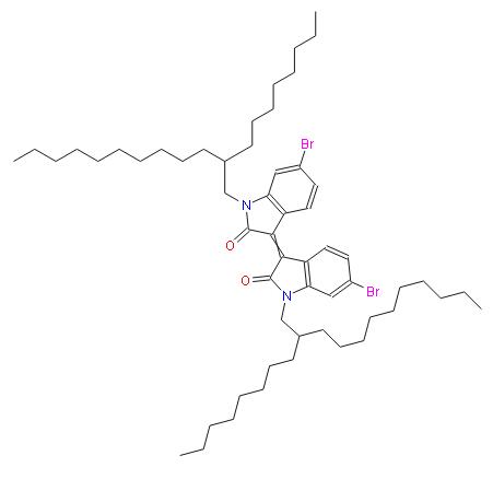 6,6'-二溴-N,N'-(2-辛基十二烷基)-异靛蓝 | 1263379-85-6 