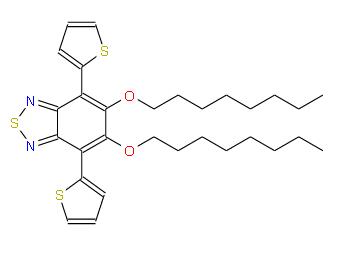 5,6-双(辛氧基)-4,7-双(2-噻吩基)苯并[C][1,2,5]噻二唑 | 1192352-09-2 