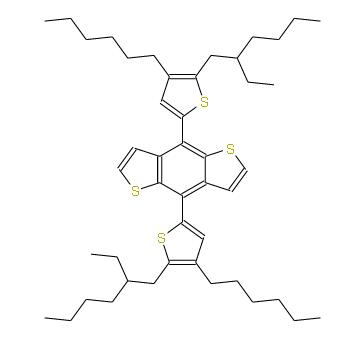 4,8-双(5-(2-乙基己基)-4-己基噻吩-2-基)苯并[1,2-B:4,5-B']二噻吩 | 1627680-79-8 