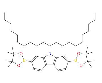 9,9-二癸基芴-2,7-二硼酸二频哪醇酯 | 1185885-88-4 