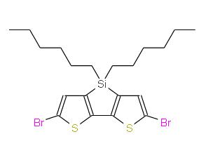 2,6-二溴-4,4-二己基-4H-硅杂环戊二烯并[3,2-B:4,5-B']二噻吩 | 188690-66-6 
