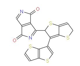 3,6-二(噻吩并[3,2,B]噻吩-2-基)吡咯并[3,4-C]吡咯-1,4(2H,5H)-二酮 | 1246679-11-7 