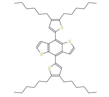 4,8-双(4,5-二己基噻吩-2-基)苯并[1,2-B:4,5-B']二噻吩 | 1421924-02-8 