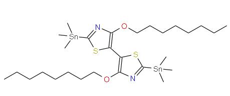 4,4'-双(辛氧基)-2,2'-双(三甲基锡烷基)-5,5'-联噻唑 | 2215018-37-2 