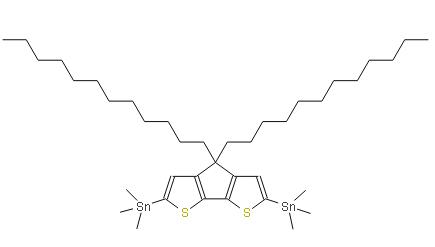 2,6-二(三甲基锡)-4,4-二(十二烷基)-环戊并[2,1-B:3,4-B']二噻吩 | 1201921-81-4 