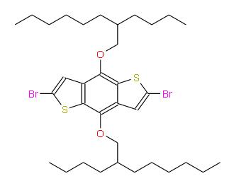 2,6-二溴-4,8-双[(2-丁基正辛基)氧]苯并[1,2-B:4,5-B']二噻吩 | 1336893-15-2 