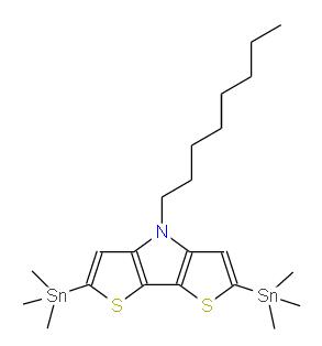 4-辛基-2,6-双(三甲基锡)-4H-二噻吩并[3,2-B:2,3-D]吡咯 | 1065645-72-8 