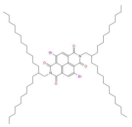 4,9-二溴-2,7-双(2-癸基十四烷基)苯并[LMN][3,8]菲咯啉1,3,6,8-(2H,7H)四酮 | 1088205-04-2 