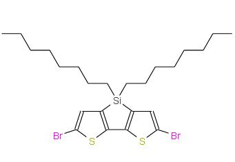2,6-二溴-4,4-二辛基-二噻吩并噻咯 | 1160106-14-8 