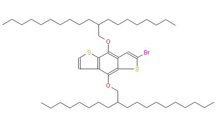 2-溴-4,8-双((2-辛基十二烷基)氧)苯并[1,2-b:4,5-b']二噻吩 | 2226388-08-3 