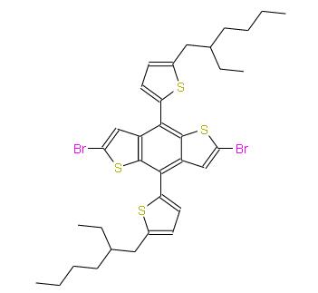 2,6-二溴-4,8-双(5-(2-乙基己基)噻吩-2-基)苯并【1,2-B:4,5-B'】二噻吩 | 1482447-24-4 