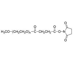 甲氧基聚乙二醇琥珀酰亚胺丁二酸酯,甲氧基PEG琥珀酰亚胺丁二酸酯,mPEG-SS 