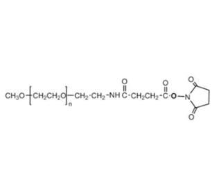 甲氧基聚乙二醇琥珀酰亚胺酰胺丁二酸酯,甲氧基PEG琥珀酰亚胺酰胺丁二酸酯,mPEG-SAS 