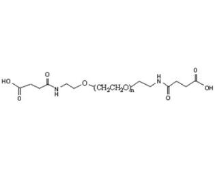 酰胺丁二酸聚乙二醇酰胺丁二酸,酰胺丁二酸-PEG酰胺丁二酸,SAA-PEG-SAA 