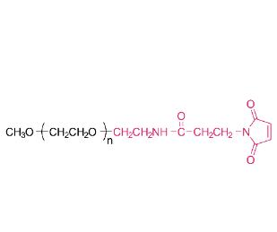 甲氧基聚乙二醇马来酰亚胺,甲氧基PEG马来酰亚胺,mPEG-MAL,MPEG-Maleimide 