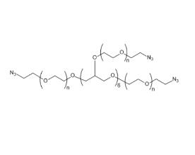 八臂聚乙二醇叠氮,八臂PEG叠氮8Arm-PEG-Azide 