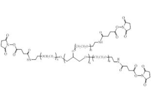 八臂聚乙二醇琥珀酰亚胺酰胺丁二酸酯,八臂PEG琥珀酰亚胺酰胺丁二酸酯8Arm-PEG-SAS 