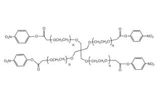 四臂聚乙二醇-硝基苯基碳酸酯,四臂PEG-硝基苯基碳酸酯4Arm-PEG-NPC 