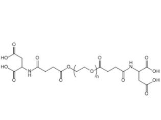天冬氨酸聚乙二醇天冬氨酸,天冬氨酸PEG天冬氨酸Asp Acid-PEG-Asp Acid,ASP-PEG-ASP 