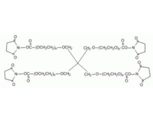 四臂聚乙二醇活性酯,四臂PEG活性酯4Arm-PEG-NHS 