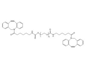二苯并环辛炔聚乙二醇二苯并环辛炔,二苯并环辛炔PEG二苯并环辛炔ADIBO-PEG-ADIBO（click） DBCO-PEG-DBCO 