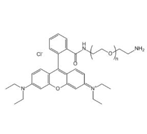 罗丹明聚乙二醇氨基，罗丹明PEG氨基Rhodamine PEG Amine, RB-PEG-NH2 
