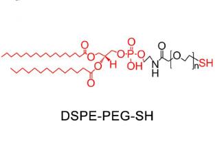 二硬脂酰磷脂酰乙酰胺聚乙二醇巯基，二硬脂酰磷脂酰乙酰胺PEG巯基DSPE PEG Thiol, DSPE-PEG-SH 