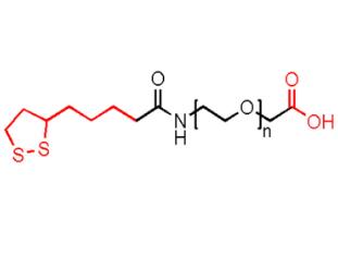 硫辛酸聚乙二醇羧基，硫辛酸PEG羧基Thioctic acid-PEG-COOH,LA-PEG-COOH 