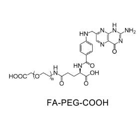 叶酸聚乙二醇羧基，叶酸PEG羧基Folic acid PEG Acid, FA-PEG-COOH 