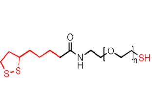 硫辛酸聚乙二醇巯基，硫辛酸PEG巯基Thioctic acid-PEG-SH,LA-PEG-SH 