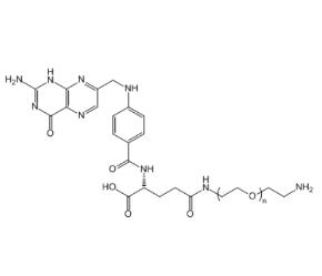 叶酸聚乙二醇氨基，叶酸PEG氨基Folic acid PEG amine, FA-PEG-NH2 