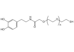 多巴胺聚乙二醇巯基，多巴胺PEG巯基Dopamine-PEG-Thiol，Dopamine-PEG-SH 