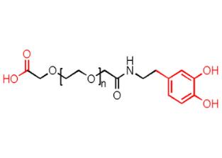 多巴胺聚乙二醇羧基，多巴胺PEG羧基Dopamine-PEG-Acid，Dopamine-PEG-COOH 