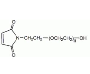 马来酰亚胺聚乙二醇羟基，马来酰亚胺PEG羟基Mal-PEG-OH,Maleimide-PEG-OH 