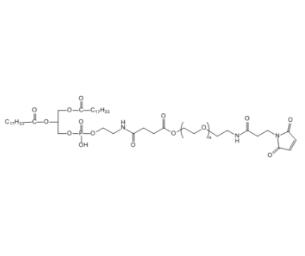 二油酰磷脂酰乙醇胺PEG马来酰亚胺DOPE-PEG-Maleimide, DOPE-PEG-MAL；二油酰磷脂酰乙醇胺聚乙二醇马来酰亚胺 