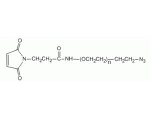 叠氮PEG马来酰亚胺Azido-PEG-Maleimide，N3-PEG-MAL;叠氮聚乙二醇马来酰亚胺 