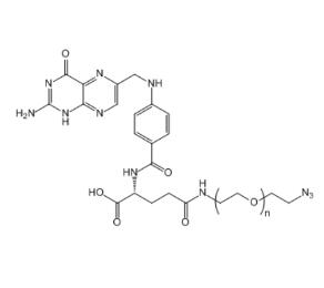 叶酸PEG叠氮Folic acid PEG Azido, FA-PEG-N3;叶酸聚乙二醇叠氮 