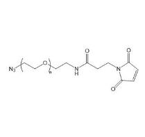 叠氮PEG马来酰亚胺Azido PEG Maleimide, N3-PEG-MAL;叠氮聚乙二醇马来酰亚胺 