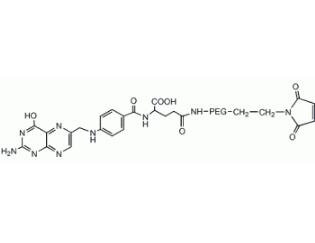 叶酸PEG马来酰亚胺Folic acid PEG Maleimide, FA-PEG-MAL,;叶酸聚乙二醇马来酰亚胺 